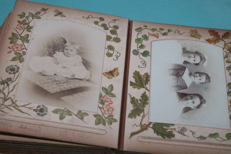 Old Photo Album with 38 black and White photos`