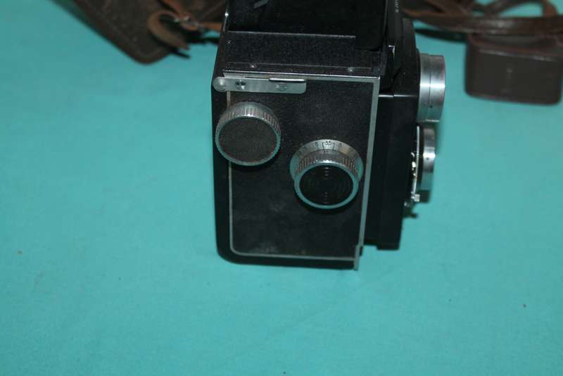 Yashicaflex Camera in Leather case