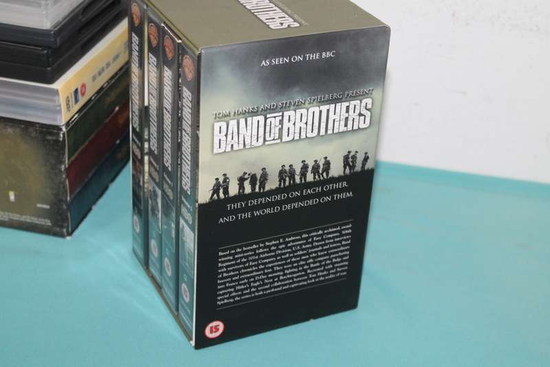 Boxed VHS Band of brothers Vol 1 to 4