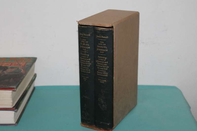 James Boswell The Life of Samual Johnson LLD Vol 1 & 2