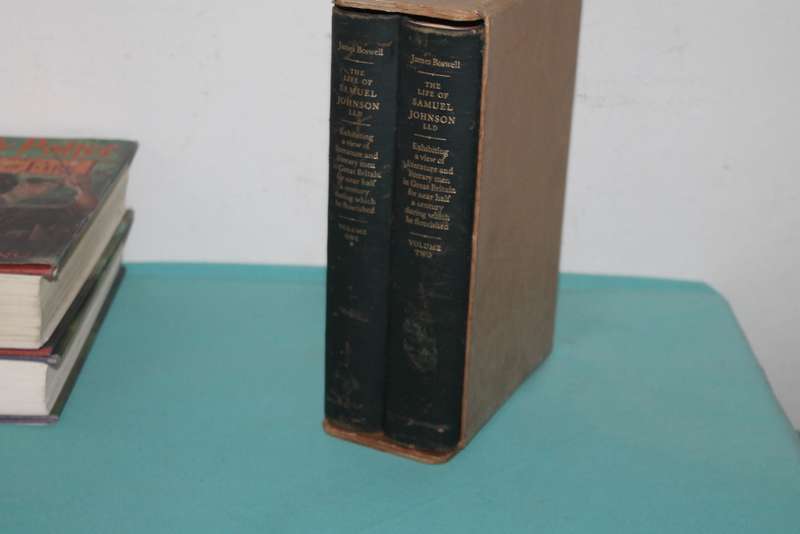 James Boswell The Life of Samual Johnson LLD Vol 1 & 2