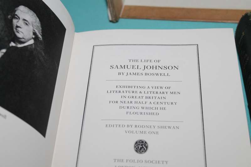 James Boswell The Life of Samual Johnson LLD Vol 1 & 2