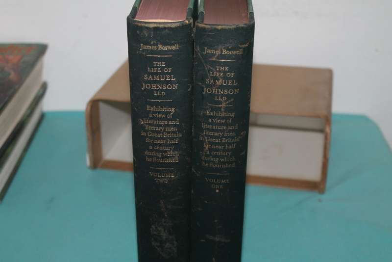 James Boswell The Life of Samual Johnson LLD Vol 1 & 2