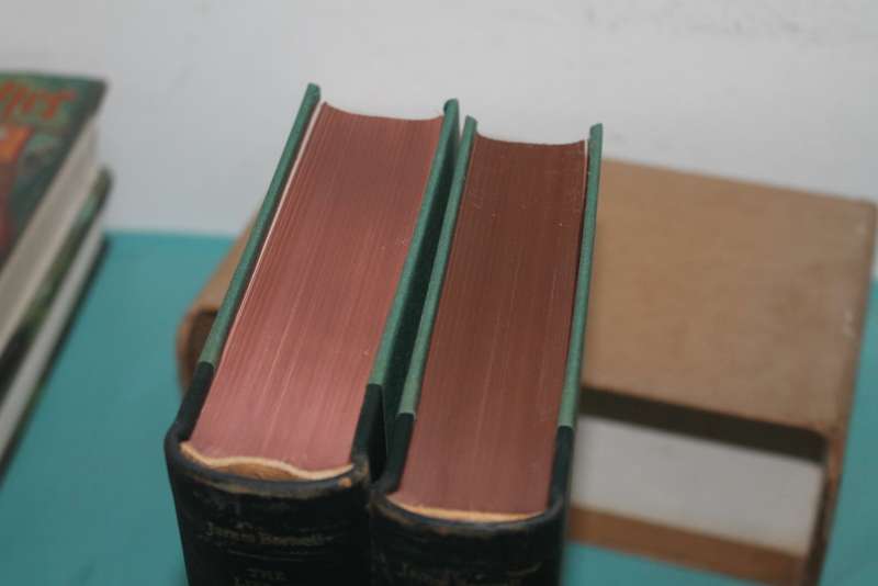 James Boswell The Life of Samual Johnson LLD Vol 1 & 2