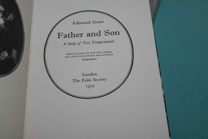 Edmund Gosse Father and Son