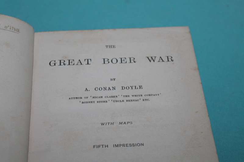 The Great Boer War A Conan Doyle
