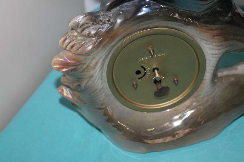 Vintage Jema holland Black Panther clock