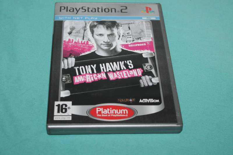Playstation 2 Tony Hawk American Wasteland