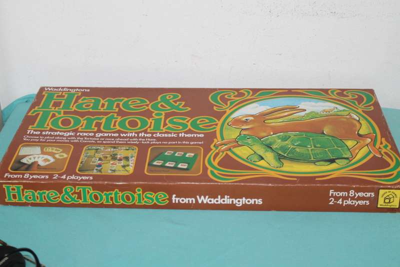 Vintage Hare & Tortoise Waddington`s