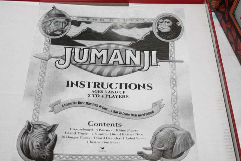 Jumanji Board Game