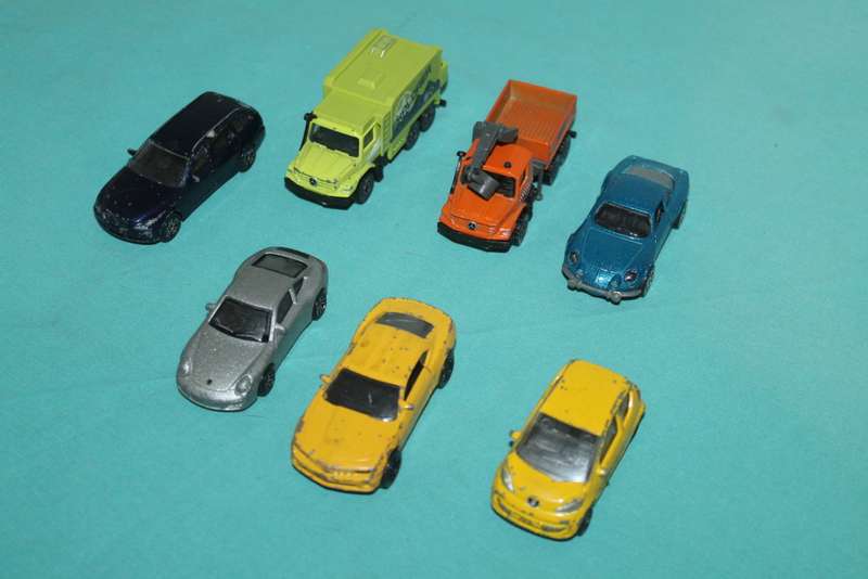 7 Majorette Cars No 7