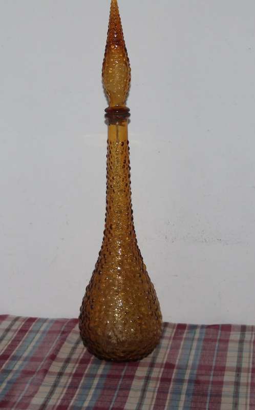 Amber Genie Bottle