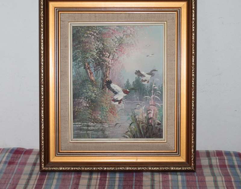 Oil Painting Ducks