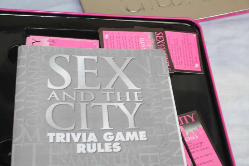 Sex in the City Trivia Game in Tin