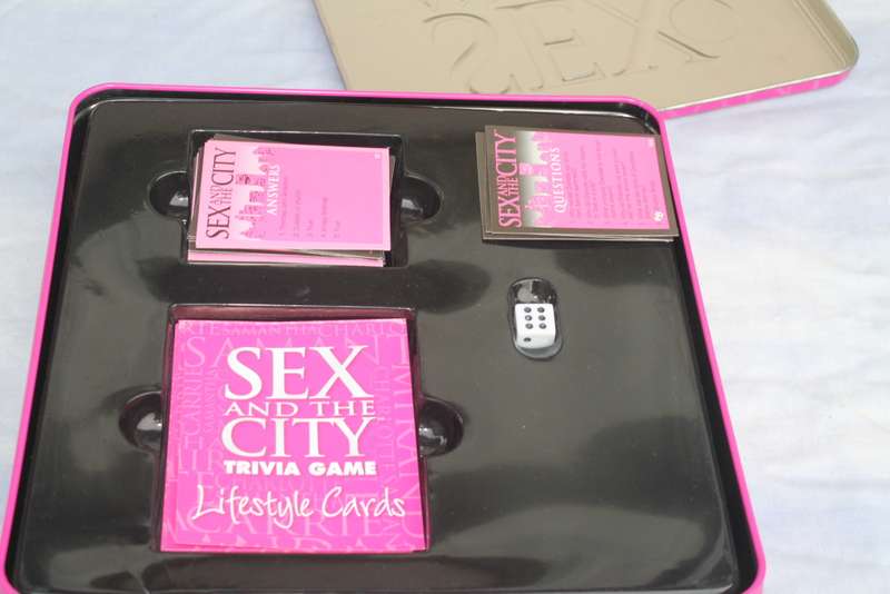 Sex in the City Trivia Game in Tin