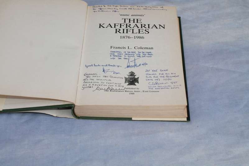 The Kaffrarian Rifles 1876 - 1986 Francis l Coleman