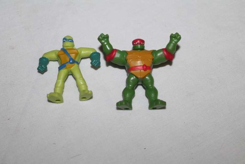 4 Miniature TMNT