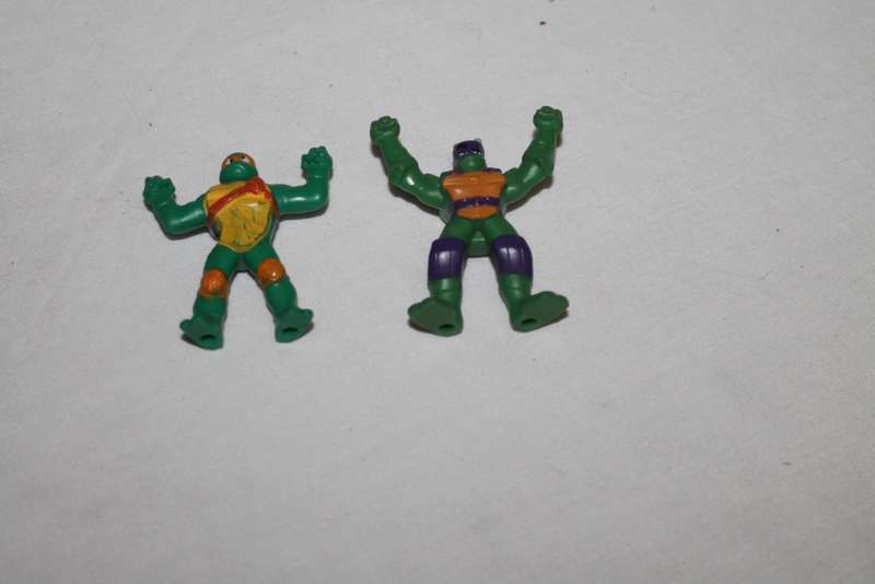 4 Miniature TMNT