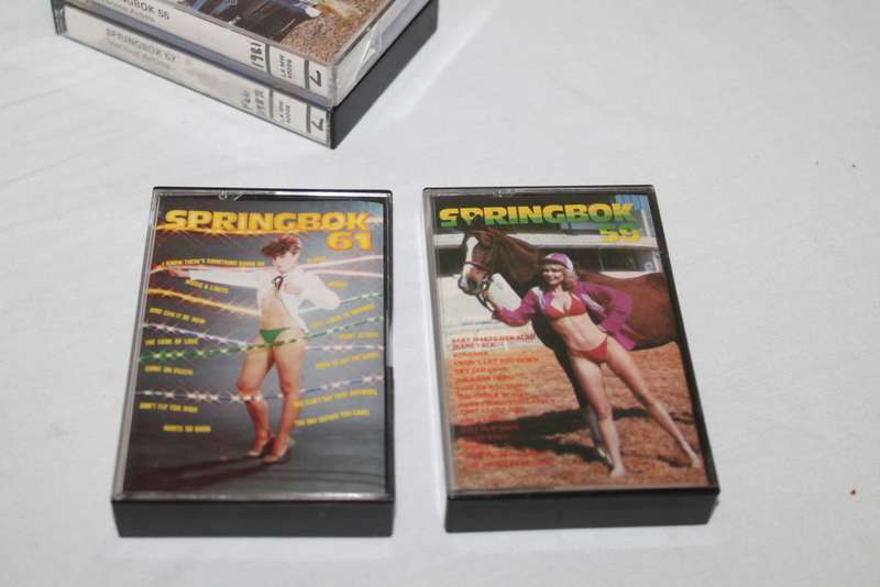 4 Springbok Cassettes