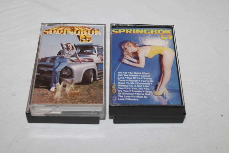 4 Springbok Cassettes