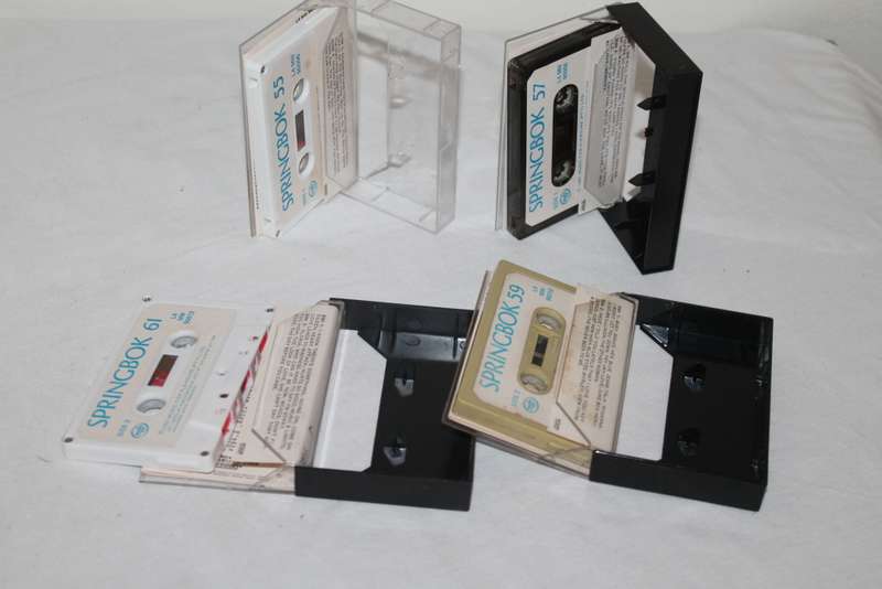 4 Springbok Cassettes