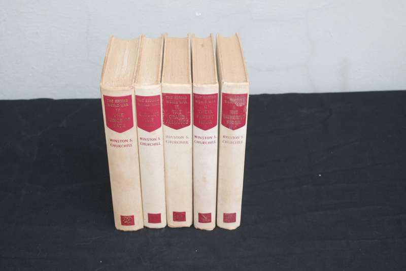 Winston Churchill Second World War vol 1 to 5
