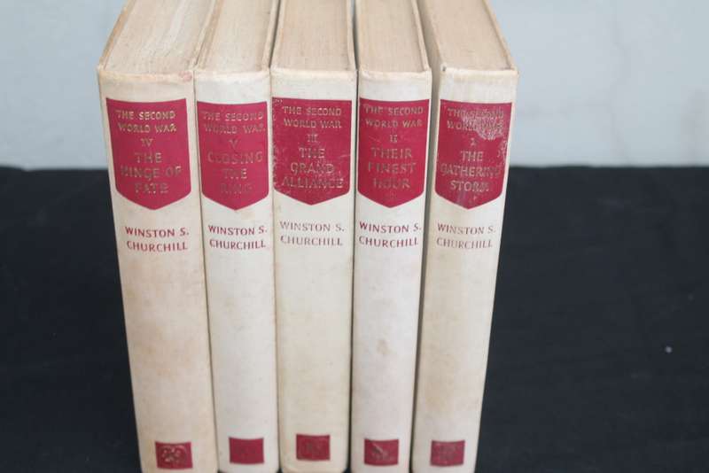 Winston Churchill Second World War vol 1 to 5