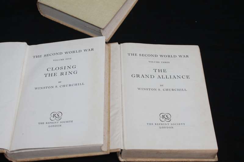 Winston Churchill Second World War vol 1 to 5