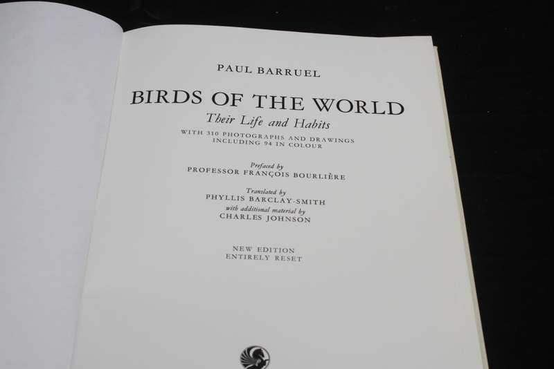 Birds of the world Paul Barruel