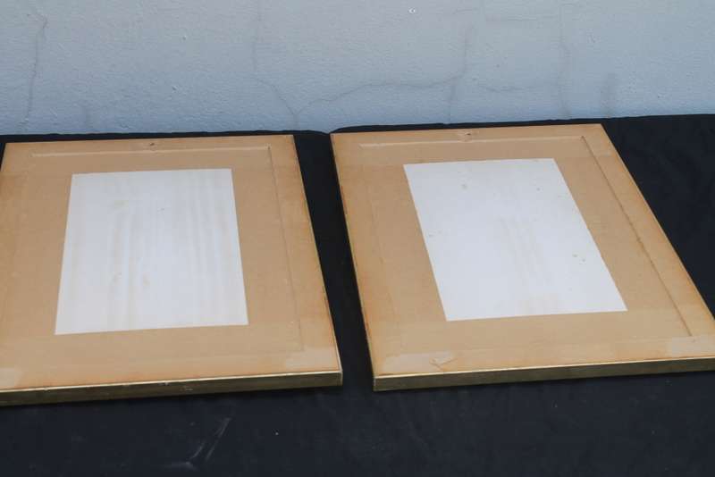 2 Gold Framed Pears Prints