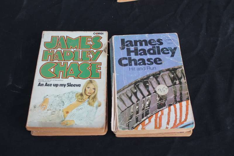 7 James Hadley Chase books