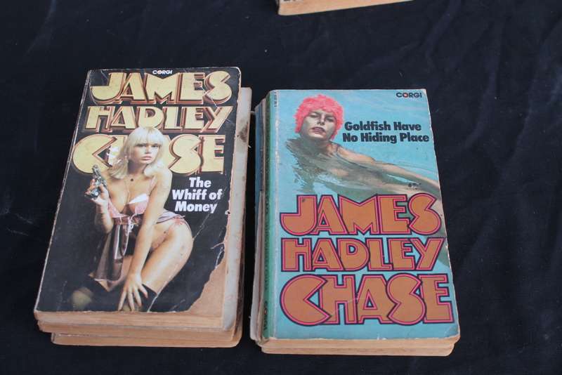 7 James Hadley Chase books