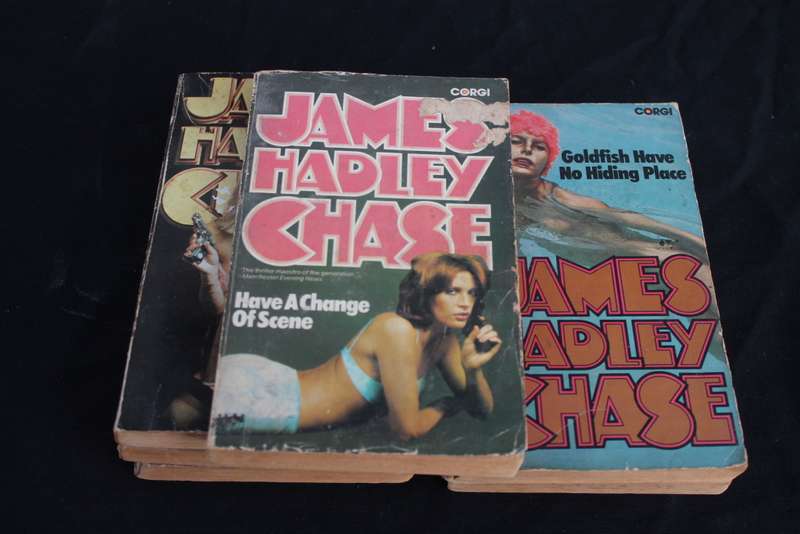 7 James Hadley Chase books