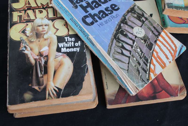 7 James Hadley Chase books