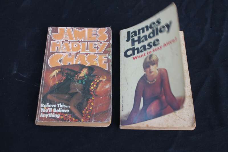 7 James Hadley Chase books