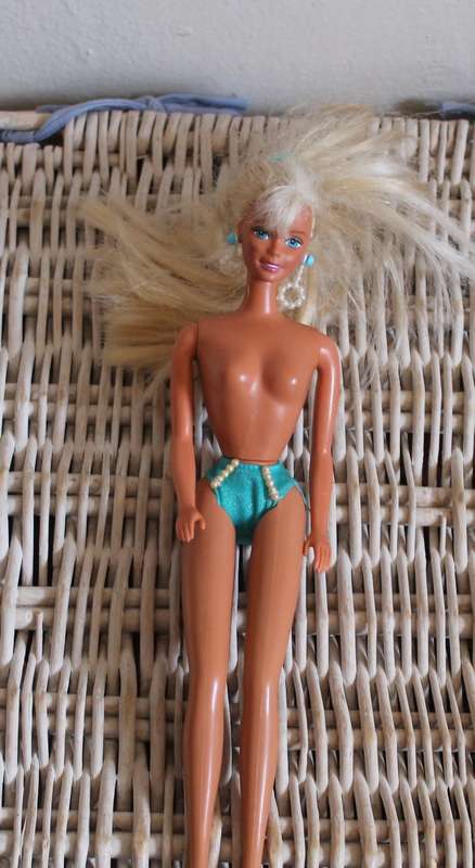 2 Ken dolls and 4 Barbies