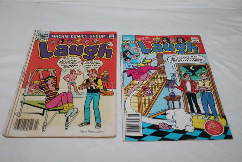 5 Archie Laugh Comic`s