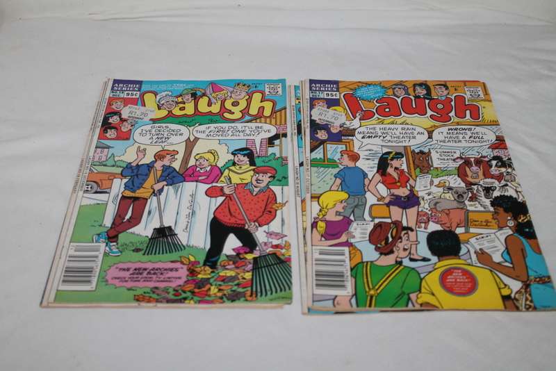 5 Archie Laugh Comic`s