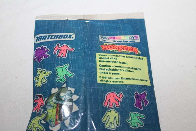 8 Sealed Packets Monsters in your Pocket