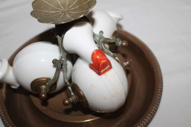 Inkwell 3 snail holders
