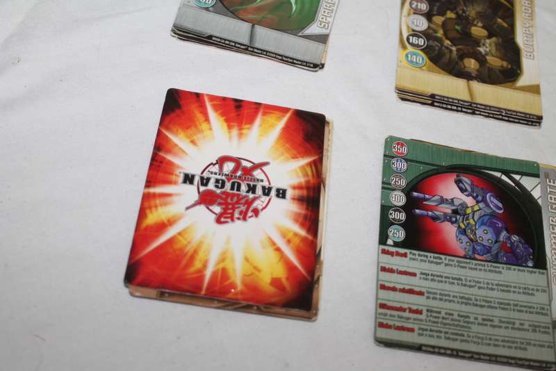 10 Bakugan cards