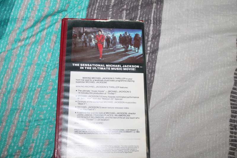 Making Michael Jackson`s Thriller VHS
