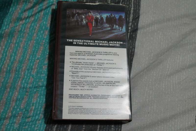 Making Michael Jackson`s Thriller VHS