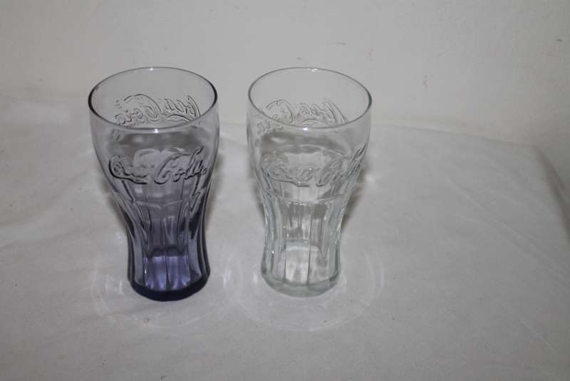 2 Coke Glasses