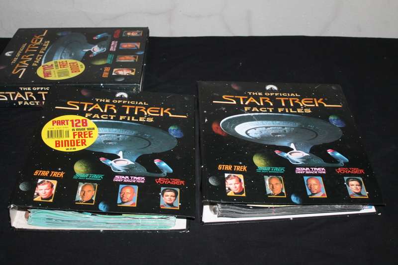 Star Trek Fact files 5 Files.