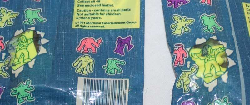 8 Sealed Packets Monsters in your Pocket
