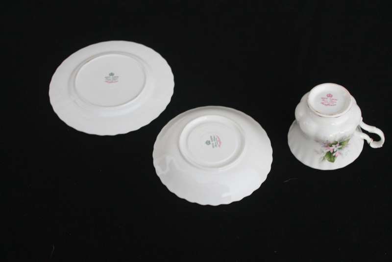 Royal Albert trio
