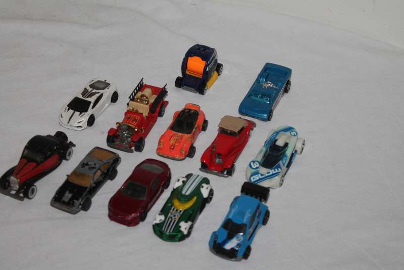 12 Assorted Hot Wheels