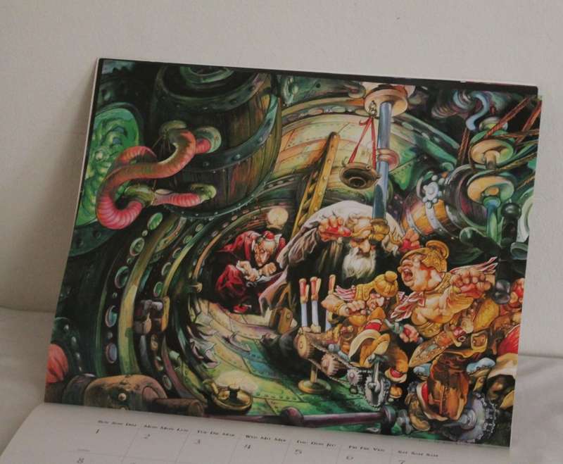 Terry Pratchett`s Discworld 2001 Collector`s Edition Calendar
