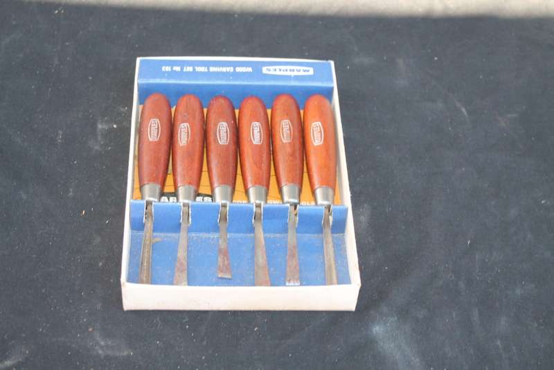 Marples Carving Tools Boxed